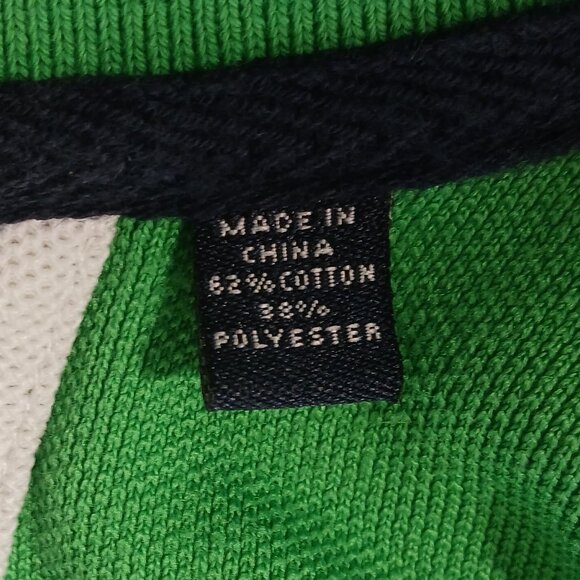 Nautica, Men's Performance Deck Shirt Classic Fit, Size Large, Kelly Green, Polo - Picture 3 of 16